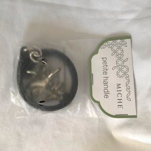 Miche Petite black & silver small chain handle New